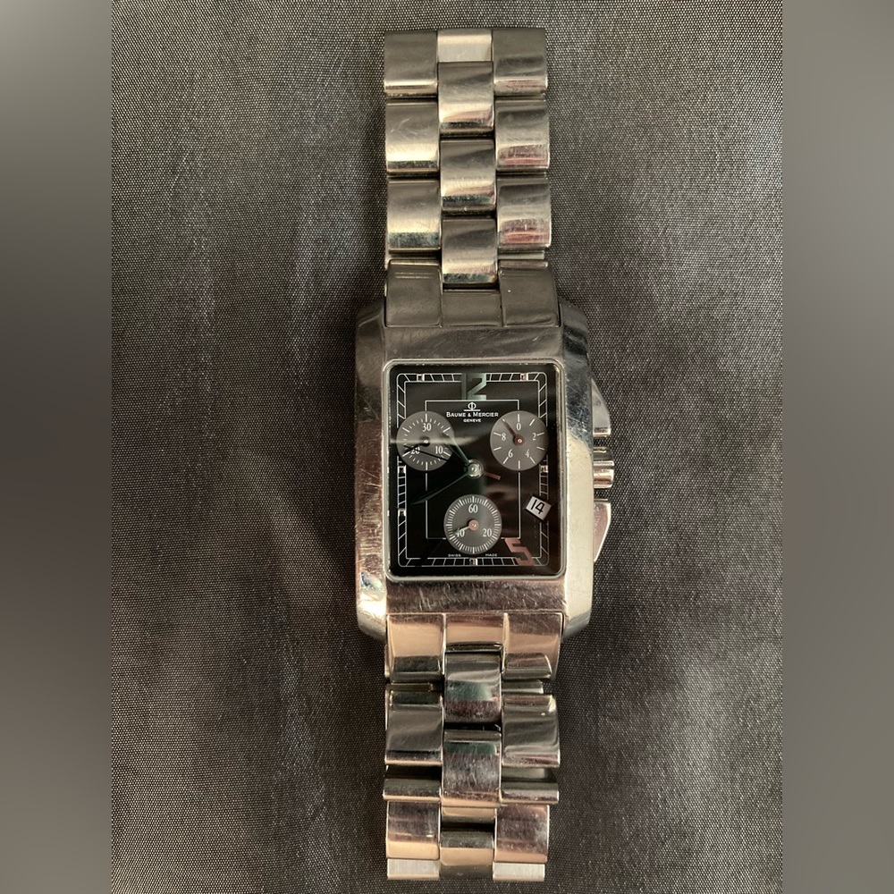 Men’s Baum & Mercier Sterling Silver Watch